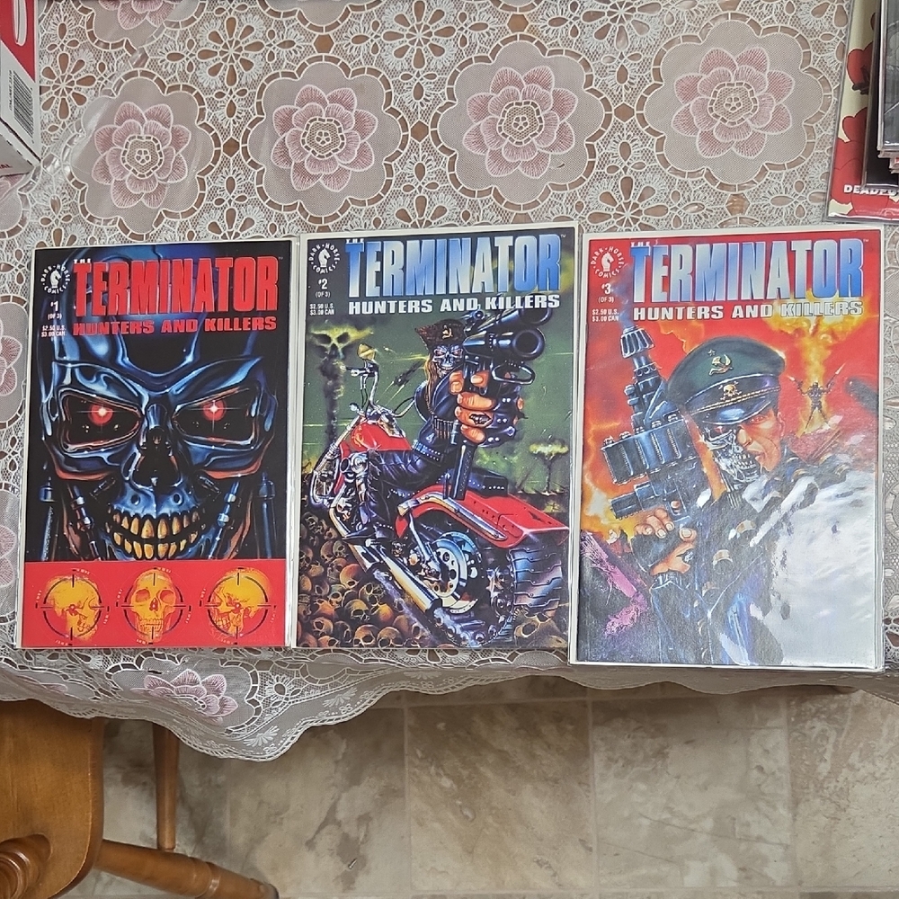Terminator Comic Book Set